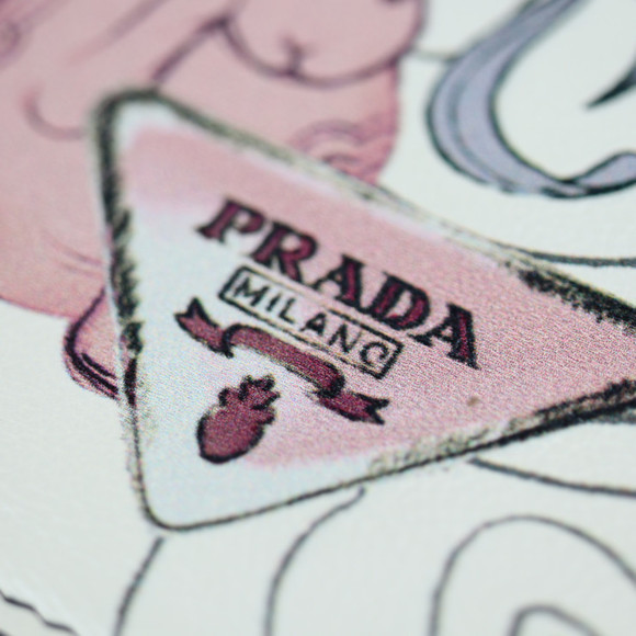 Prada Bag PORTAFOGLIO BORSA Shoulder Ivory - Picture 9 of 9